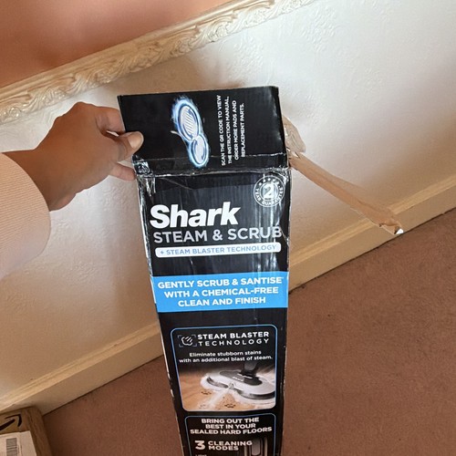 Shark steam scrub - scrub, corded