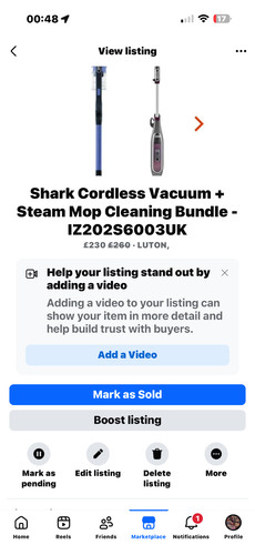 Shark cordless vacuum - shark, +